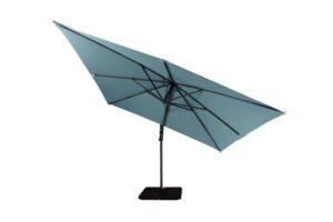 Supremo Biarritz Parasol – 3m x 3m – Square – Duck Egg Blue
