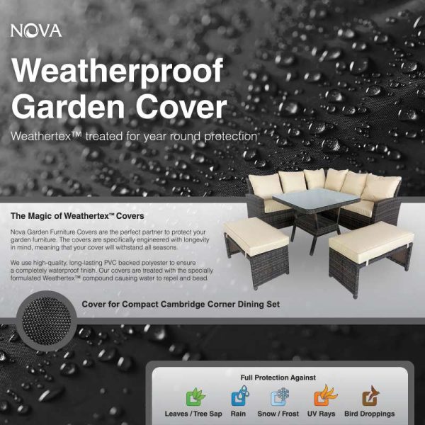 Nova Compact Corner Cover & Table Cover