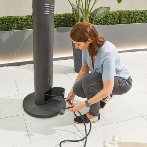 Helios Free Standing Electric Patio Heater – 3kW