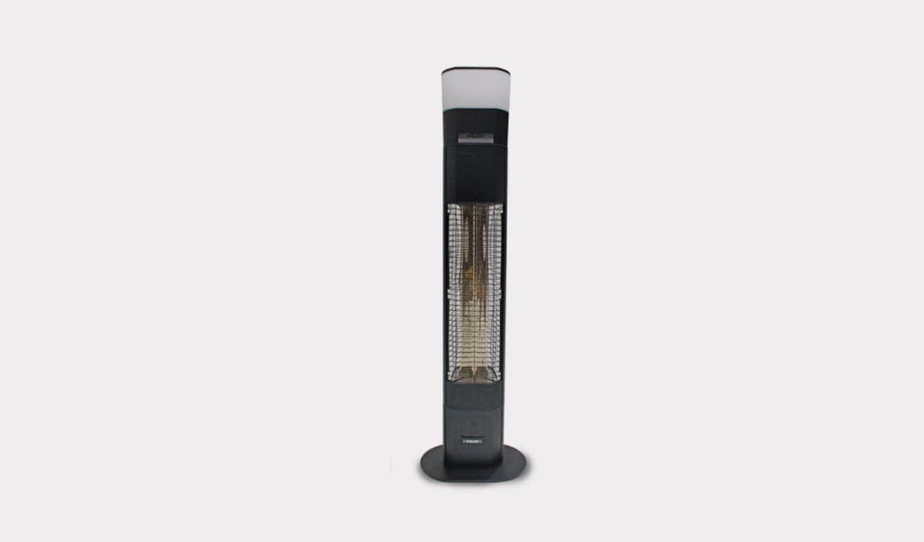 Kettler Floor Standing Garden Heater With LED And Wireless
