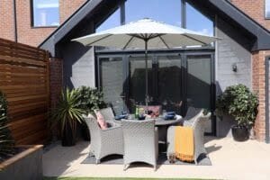 Supremo Amalfi 6 Seat Round Dining Set