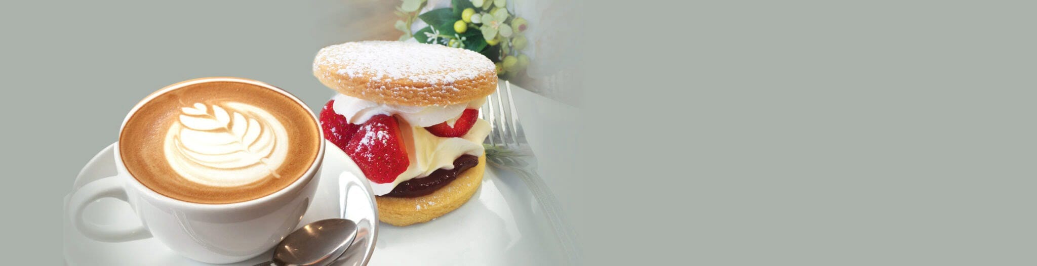 Orchard coffee and cake Slider scaled