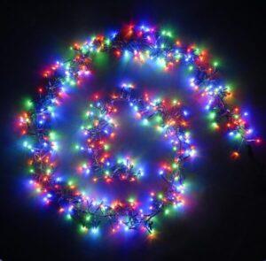 Snowtime 960 Cluster Multi-Functional LED Lights – Multi Coloured