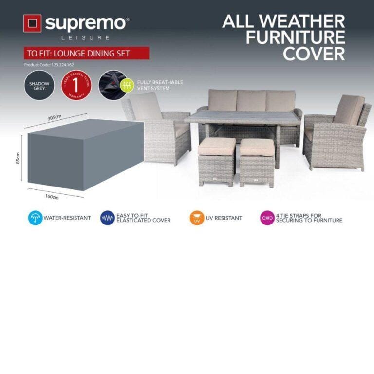 supremo barcelona lounge dining set