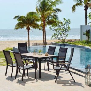 Lifestyle Garden – Panama 6 Seat  Set including 2 Recliner Chairs