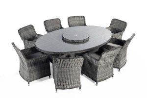 Supremo Rydal 8 Seat Oval Dining Set