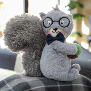 Zoon Crinkle-Squeak Squirrel PlayPal – Large