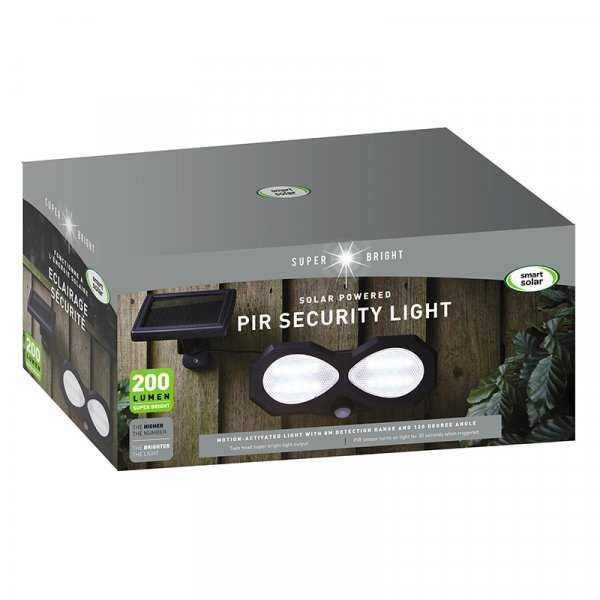 Smart Security Light – PIR – 200 Lumens