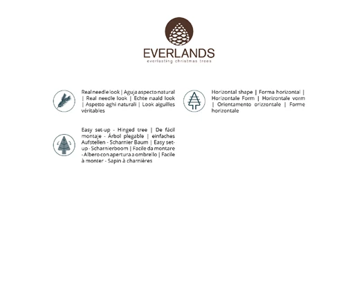 Kaemingk Everlands Allison Pine – Green – 8Ft
