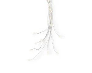 Kaemingk Micro 40 LED Bunch – Steady Effect – Indoor – BO – Silver/Warm White