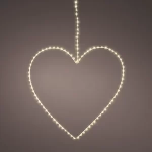 Kaemingk Micro LED frame light – Metal Heart – Steady Effect – Outdoor