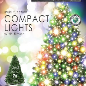Jingles Ultra Bright Compact Lights – Multi Coloured – 1000 Light Set