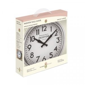 Outside In Padstow Wall Clock