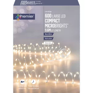 Premier LED Compact Multi Action Microbright – Warm White – 600 Light