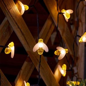 Smart Garden Buzzy Bee String Lights – Set of 50