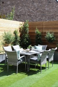 Supremo Iris 6 Seat Rectangular Dining Set