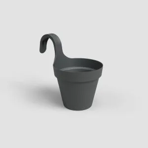 Artevasi Capri Balcony Single Pot 20cm Anthracite