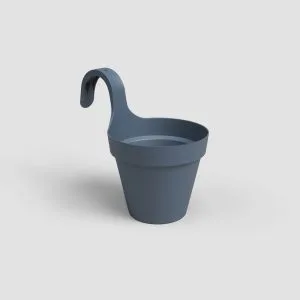 Artevasi Capri Balcony Single Pot 20cm Slate Blue