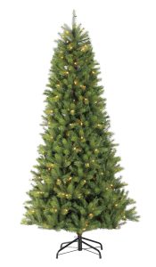 Puleo Kensington Slim Fir – 7.5ft – Prelit – 600 Dual LEDS