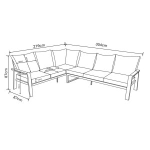 Hartman Asher Rectangular Casual Dining Set
