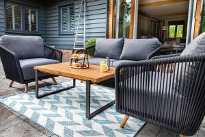 Hartman Eden 2 Seat Lounge Set – Carbon