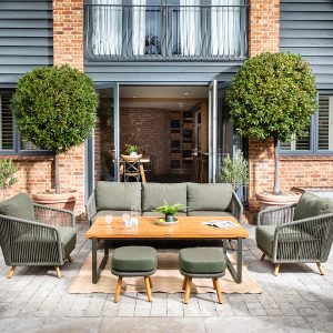 Hartman Eden 3 Seat Lounge Set – Moss