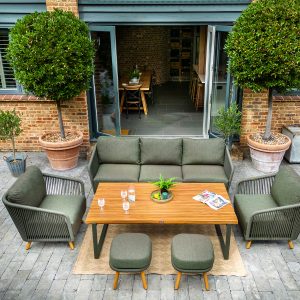 Hartman Eden 3 Seat Lounge Set – Moss