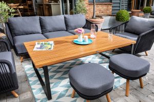 Hartman Eden 3 Seat Lounge Set – Carbon