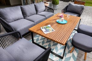 Hartman Eden 3 Seat Lounge Set – Carbon