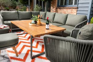 Hartman Eden Rectangular Casual Dining Set – Moss