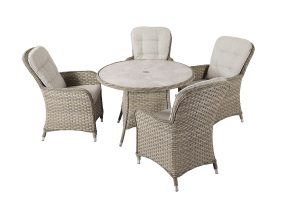 Hartman Eton 4 Seat Round Set