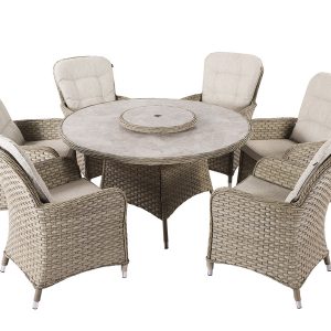 Hartman Eton 6 Seat Round Set