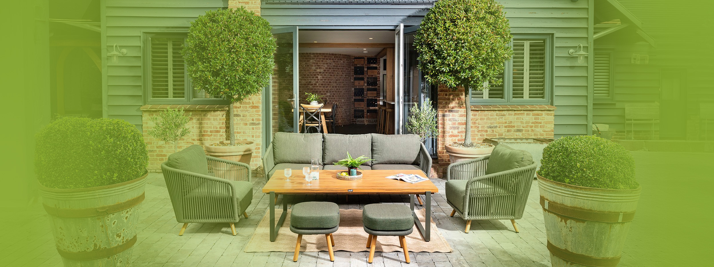 Garden Furniture at Burleydam Garden Centre