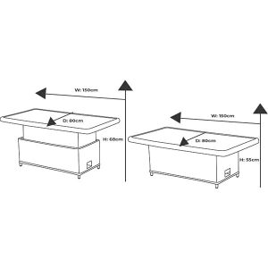 Hartman Eton Rectangular Casual Dining Set
