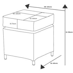Hartman Eton Rectangular Casual Dining Set