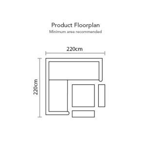 Supremo Tivoli Mini Corner Modular Set