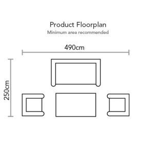Supremo Oakham Deluxe Lounge Set