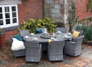 Supremo Rydal 8 Seat Oval Dining Set