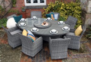 Supremo Rydal 8 Seat Oval Dining Set