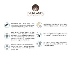 Kaemingk Imperial Pine – Pre Lit – 7ft