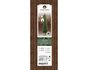 Kaemingk Everlands Pencil Pine – 7ft – Prelit