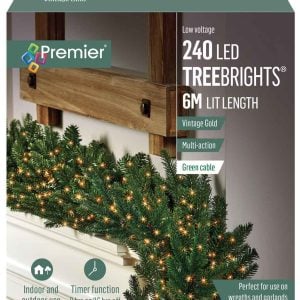 Premier 240 Multi Action LED Treebrights Lights – Warm White