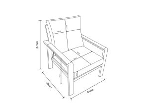 Hartman Sonas 3 Seat Lounge Set