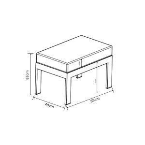 Hartman Sonas Square Corner Platform Set
