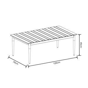 Hartman Tierra 2 Seat Sofa Lounge Set