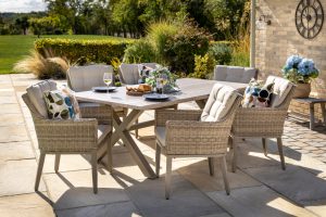 Hartman Arley 6 Seat Rectangular Dining Set