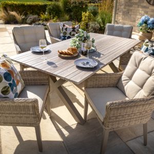 Hartman Arley 6 Seat Rectangular Dining Set