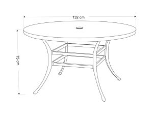 Hartman Buxton 6 Seat Round Dining Set