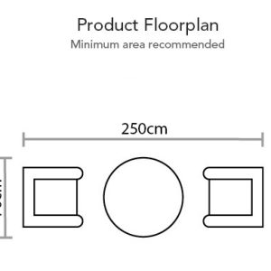 Supremo Crosby Bistro Set