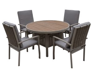 Supremo Crosby 4 Seat Dining Set